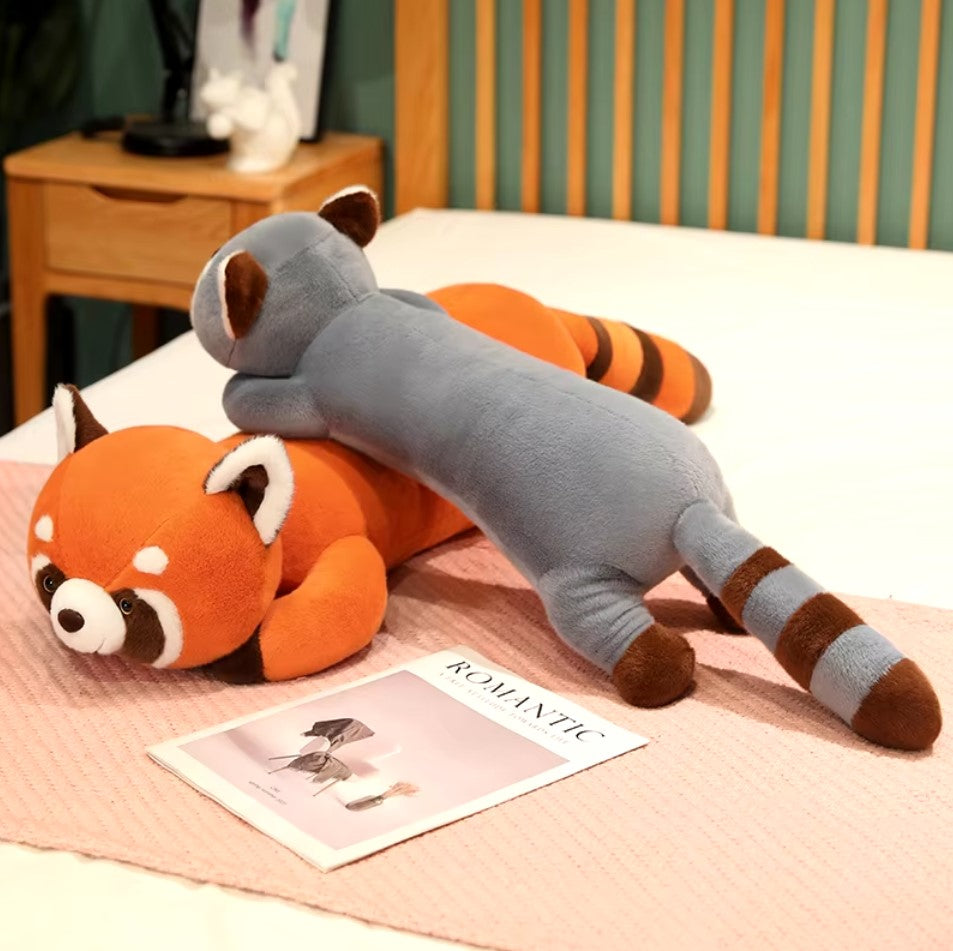 Lying Red Panda/Raccoon Pillow Plush Toys 50/70/90cm