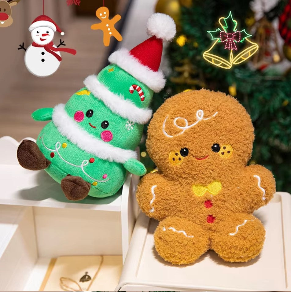 Christmas (Gingerbread Man/Tree) Plush Toys 20/40/50/60cm