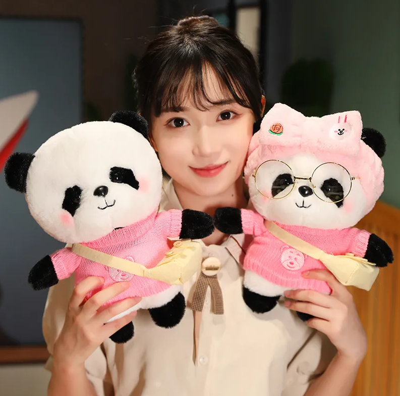 Cute Panda (Dress Up) Plush Toys 28cm - 15 Styles