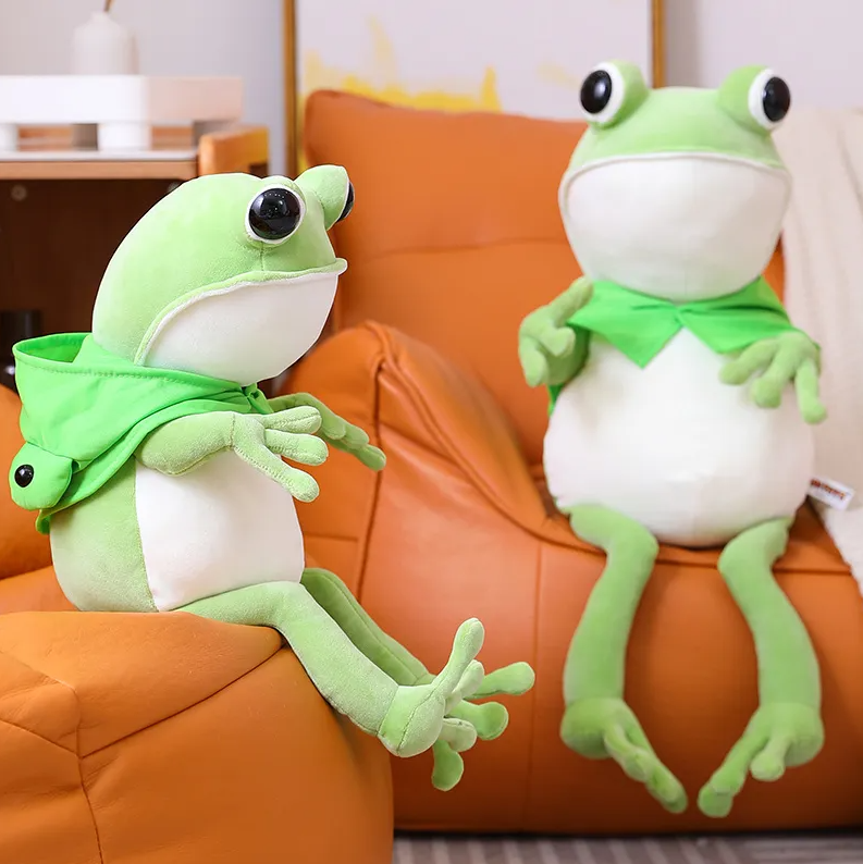 Cute Frog Plush Toys 45/60/80cm