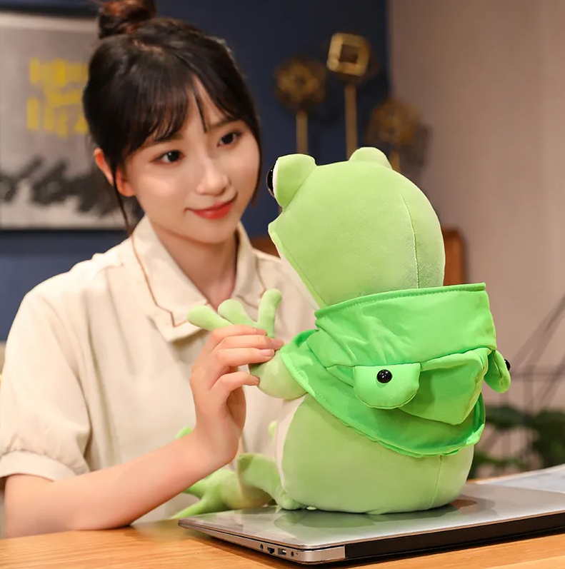 Cute Frog Plush Toys 45/60/80cm