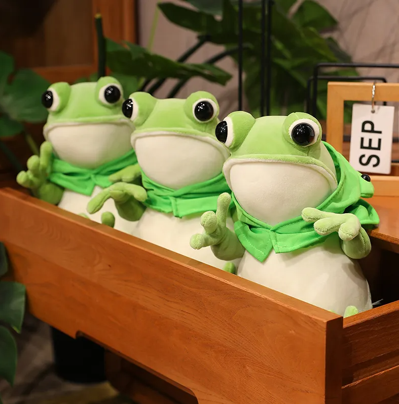 Cute Frog Plush Toys 45/60/80cm