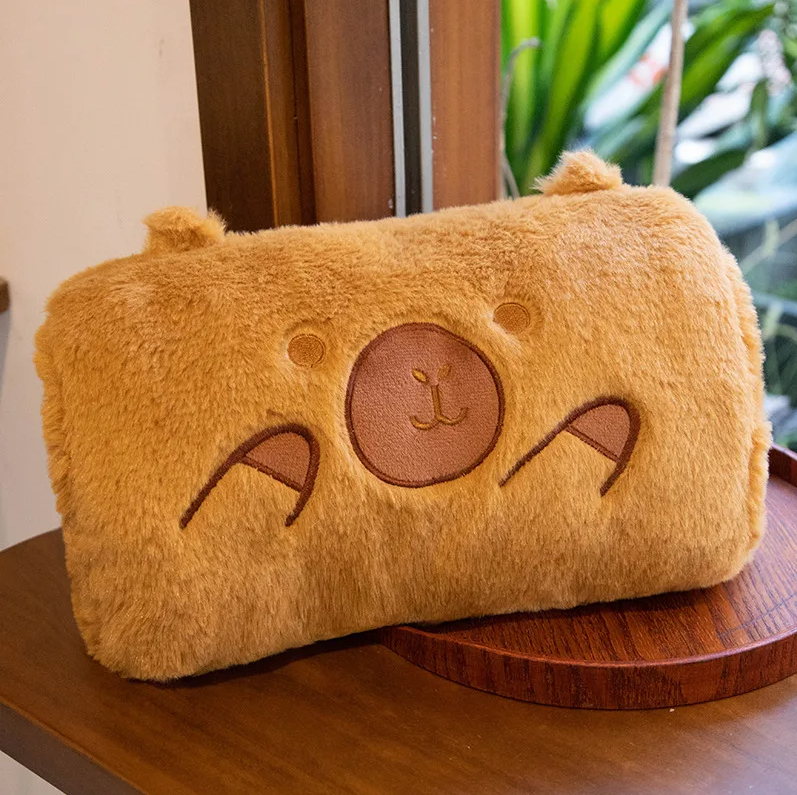 Cute Capybara Hand Warmer Pillow Plush Toys 30cm - 4 Styles