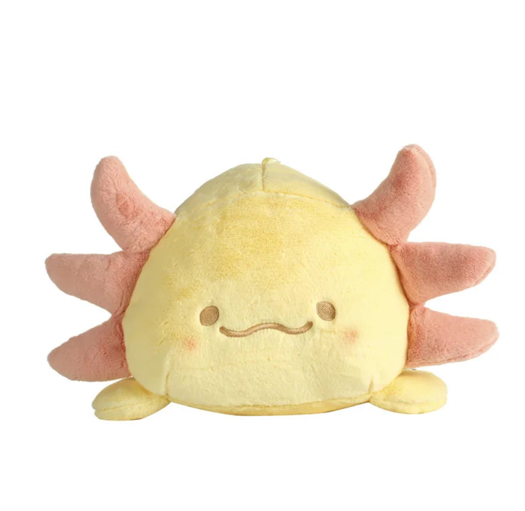 Cute Axolotl Plush Keychains 10cm Or Plush Toys 20/30cm - Yellow/Purple/Blue/Pink