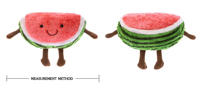 Cute Apple/Watermelon Plush Toys 30/45/55cm