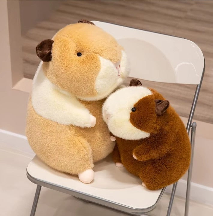 Cute/Kawaii Brown Guinea Pig Plush Toys 25/30/40cm - 2 Styles