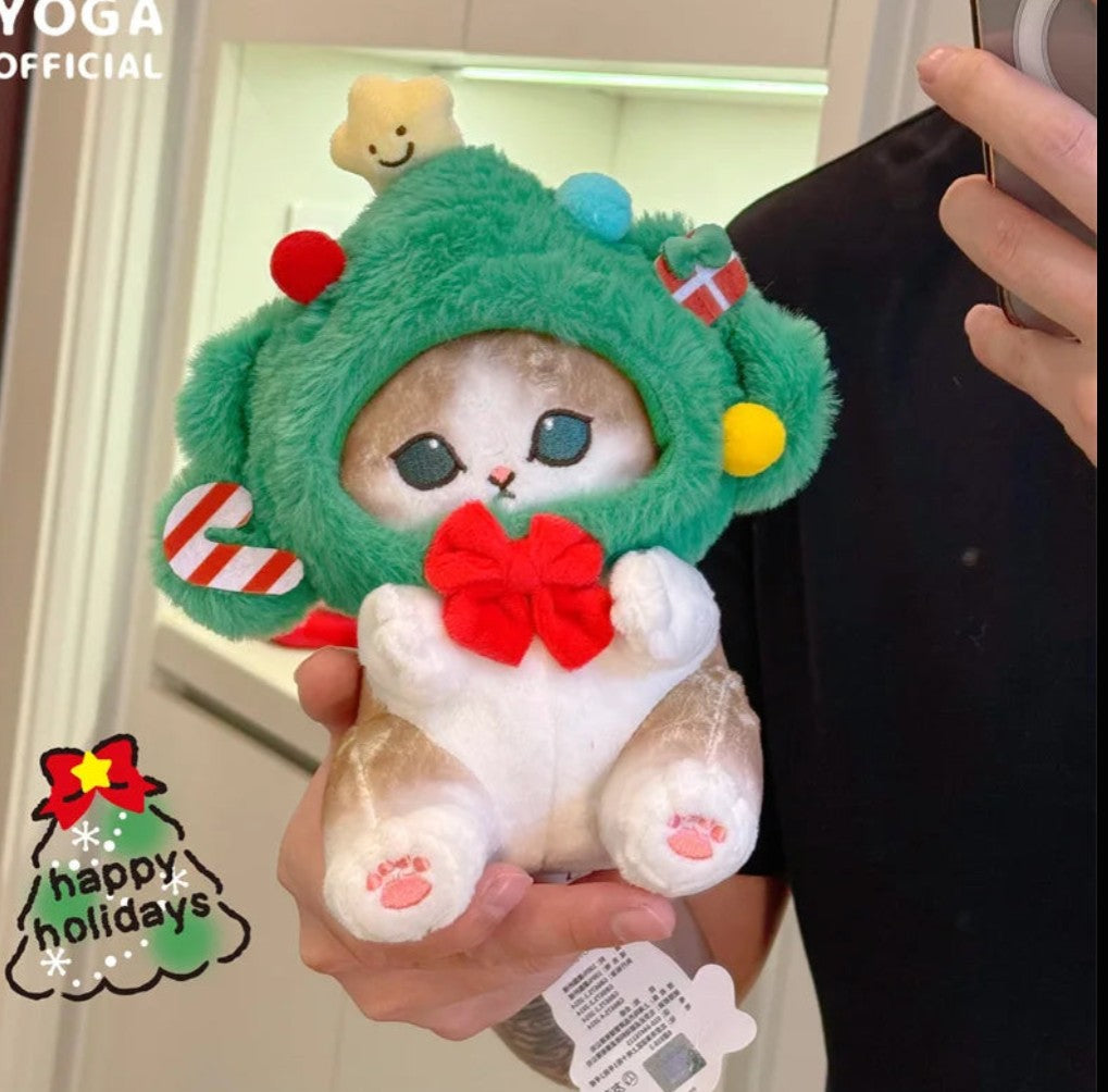 Mofusand Christmas Series Cat Plush Keychains & Toys 12/18/20/30/50cm - 16 Styles