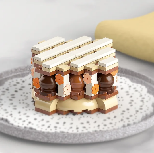 Cute Dessert(Cake/Waffle) Mini Building Blocks - 10 Styles