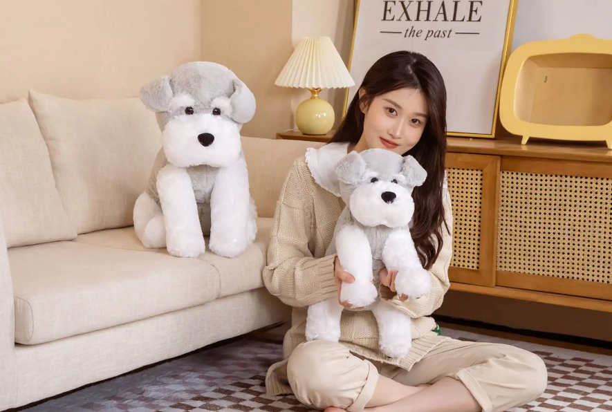 Cute Dog(Schnauzer) Plush Toys 35/45cm