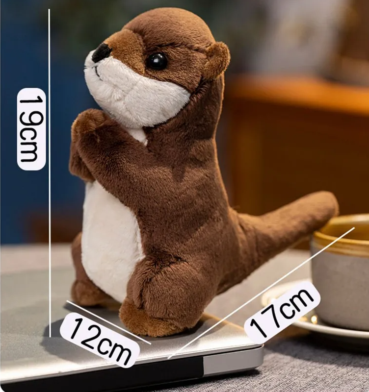 Praying Otter Plush Toys 19cm