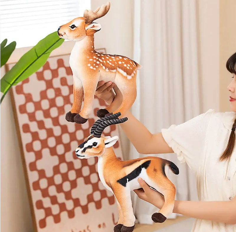 Deer/Antelope Lifelike Plush Toys 33cm