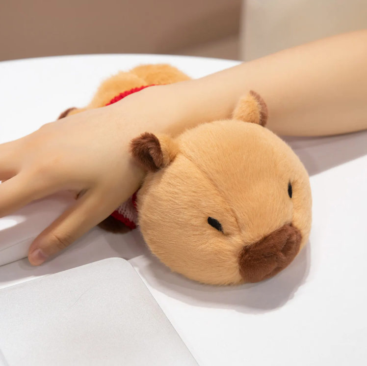 Cute Capybara With Sweater Plush Toys 36cm Or Wrist Rest Plush 20cm