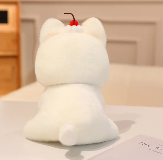 Cute Dog (West Highland White Terrier) With Scarf Or Party Hat Plush Toys 25cm - 10 Styles