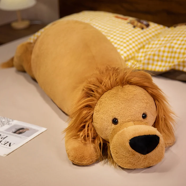 Cute Lion Pillow Plush Toys 40/60/90/110cm