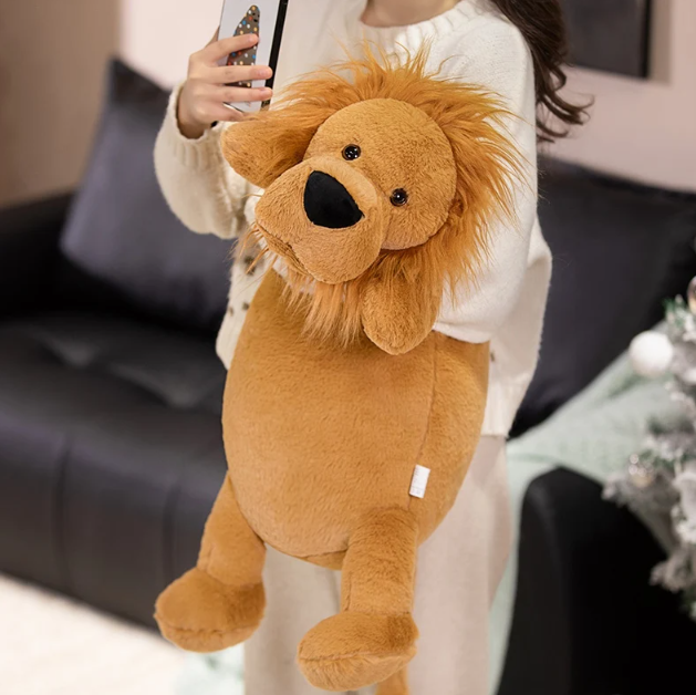 Cute Lion Pillow Plush Toys 40/60/90/110cm