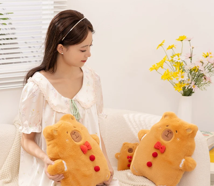 Cute Capybara-Cookie Plush Toys 15/32cm