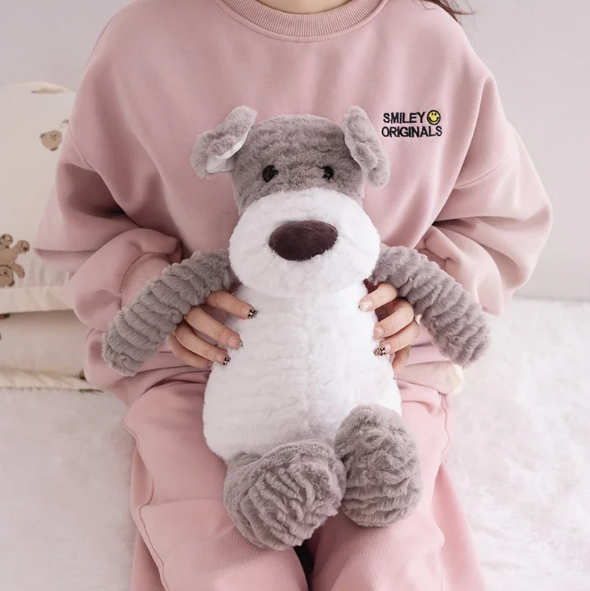 Cute Dog (Golden Retriever/Border Collie/Schnauzer) Plush Toys 35/50cm