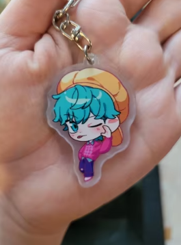 Cute/Kawaii K-Pop Demon Hunters/Saja Boys Keychain - Jinu/Mystery/Baby/Abby/Romance