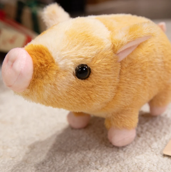 Cute Colorful Pig Plush Toys 23cm