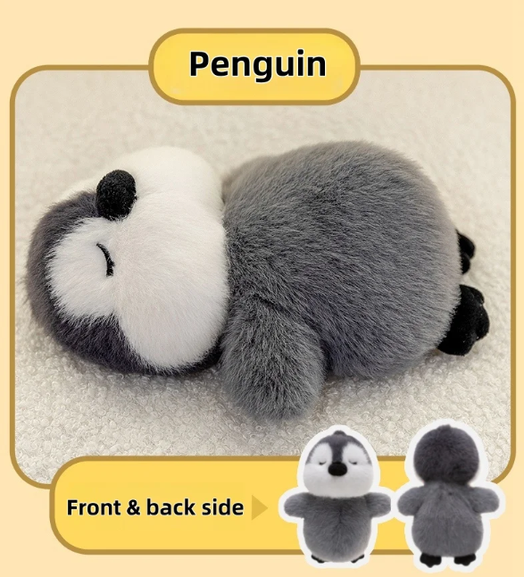 Cute Animial (Penguin/Panda/Capybara/Duck/Cat/Fox/Bear/Pig/Elephant) Wrist Rest Plush Toys 19cm