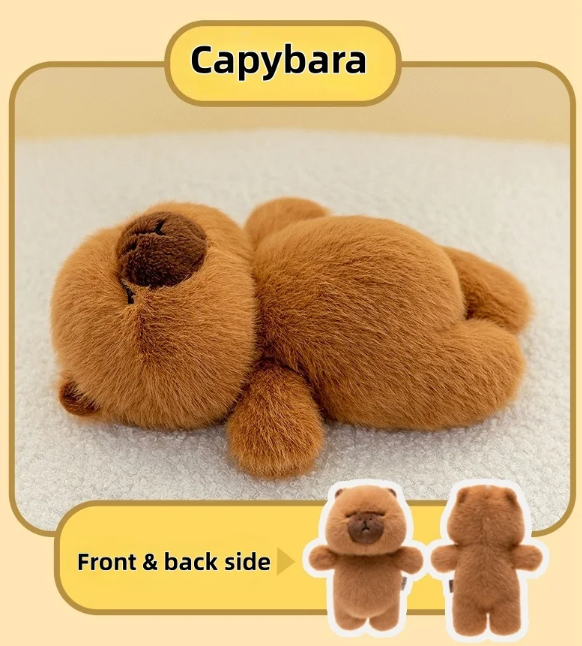 Cute Animial (Penguin/Panda/Capybara/Duck/Cat/Fox/Bear/Pig/Elephant) Wrist Rest Plush Toys 19cm