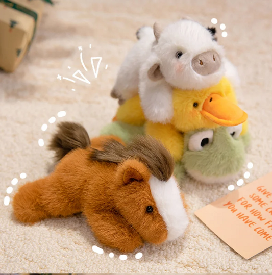 Cute Animial (Duck/Cow/Horse/Frog) Wrist Rest Plush Toys 18cm