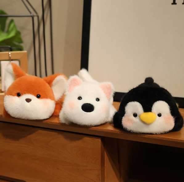 Cute Animial Wrist Rest Plush Toys - 18cm (Duck/Penguin/Dog/Panda/Bear/Elephant/Rabbit/Cat/Otter/Fox/Red Panda)