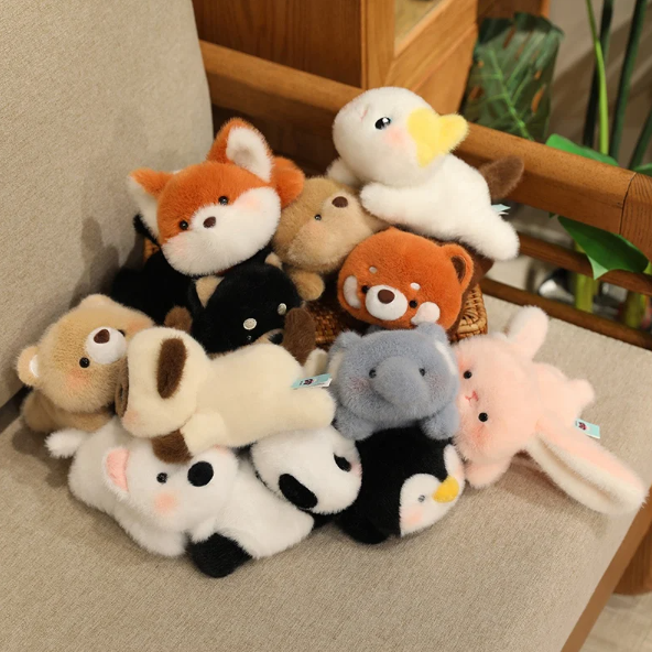 Cute Animial Wrist Rest Plush Toys - 18cm (Duck/Penguin/Dog/Panda/Bear/Elephant/Rabbit/Cat/Otter/Fox/Red Panda)