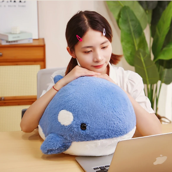 Cute Orca (Blue/Grey) Plush Toys 35/45cm