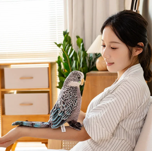 Bird Parrot Lifelike Plush Toys 23cm - 5 Styles