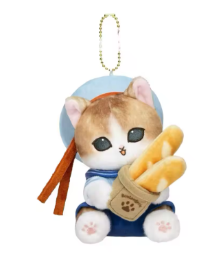 Mofusand Cat With World Dress Up Plush Keychains - 7 styles