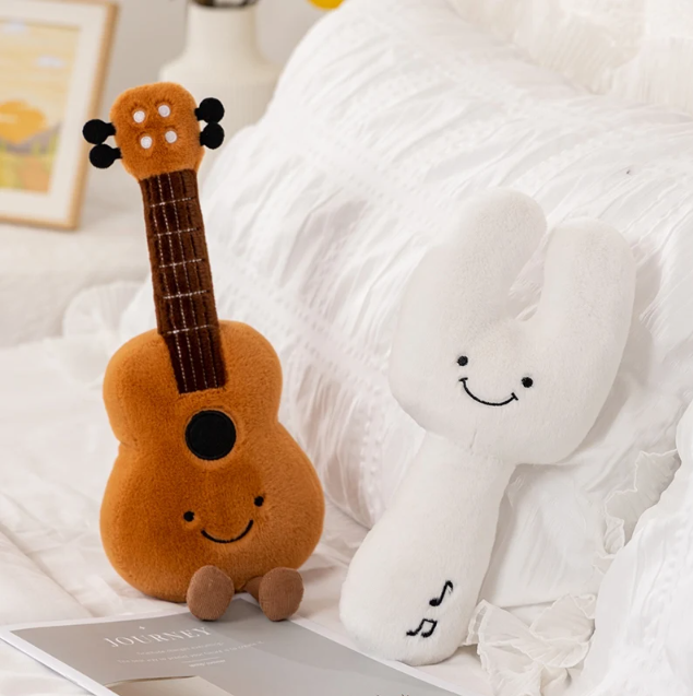 Music (Guitar/Violin/Pipa) Plush Toys  - 5 Styles