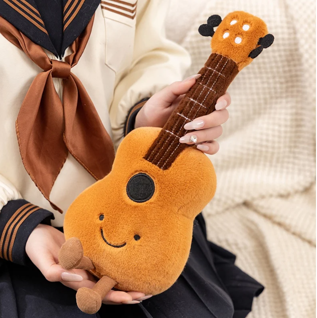 Music (Guitar/Violin/Pipa) Plush Toys  - 5 Styles