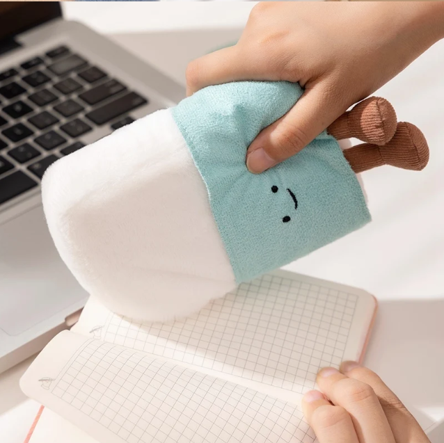 Cute Stationery (Book/Eraser/Pencil/Ruler/Sharpener) Plush Toys - 5 Styles