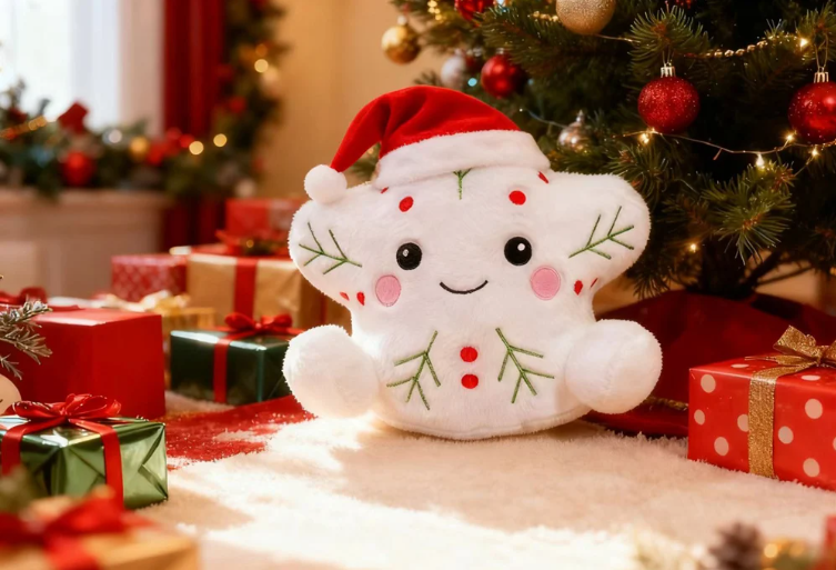 Christmas (Tree/Snowflake/Gingerbread Man) Plush Toys - 4 Styles