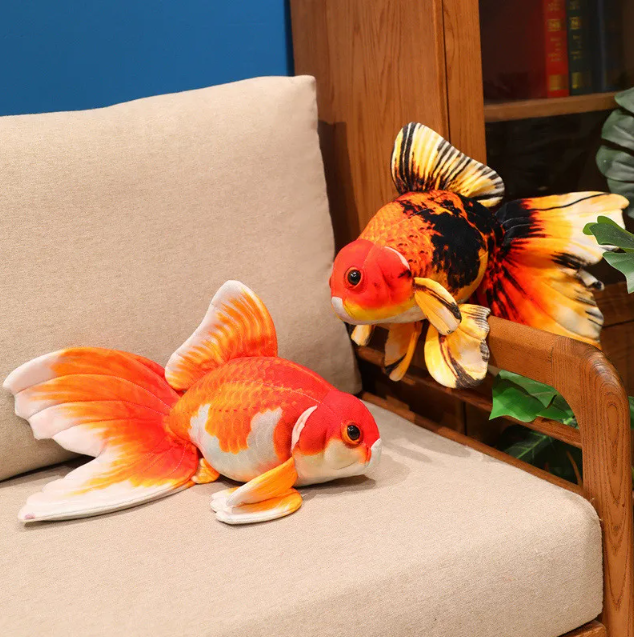 Fish (Goldfish) Lifelike Plush Toys 50cm - 2 Styles