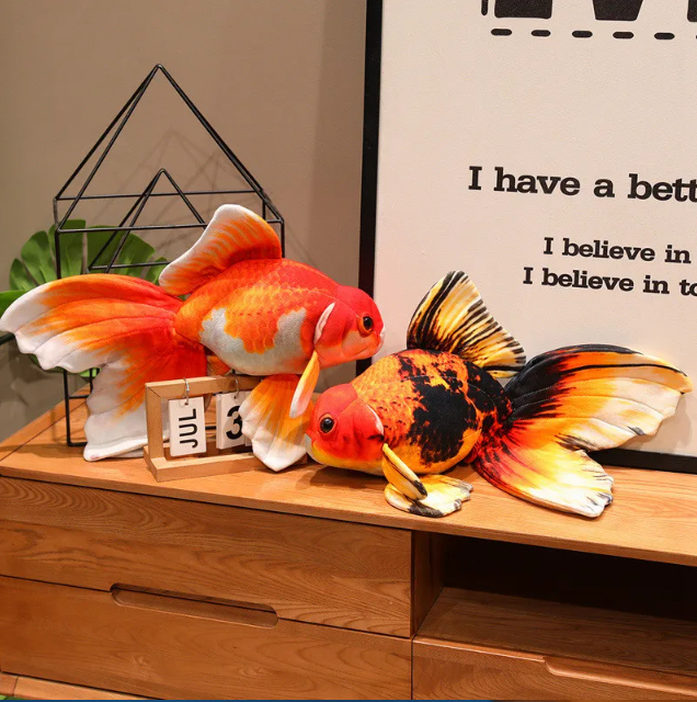 Fish (Goldfish) Lifelike Plush Toys 50cm - 2 Styles