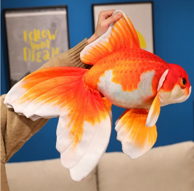 Fish (Goldfish) Lifelike Plush Toys 50cm - 2 Styles