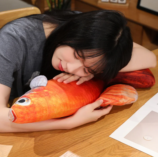 Fish (Guppy) Lifelike Plush Toys 40/60cm - 8 Styles