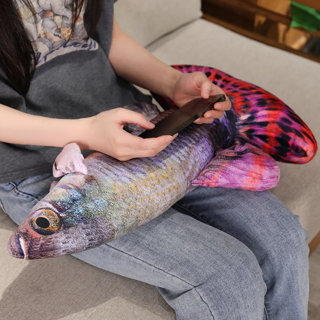 Fish (Guppy) Lifelike Plush Toys 40/60cm - 8 Styles