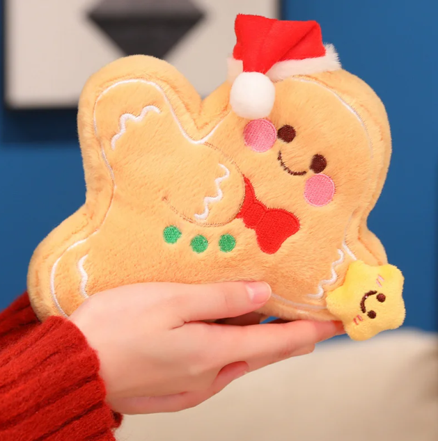 Christmas (Gingerbread Man With Star) Plush Toys 20/40cm