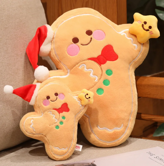 Christmas (Gingerbread Man With Star) Plush Toys 20/40cm