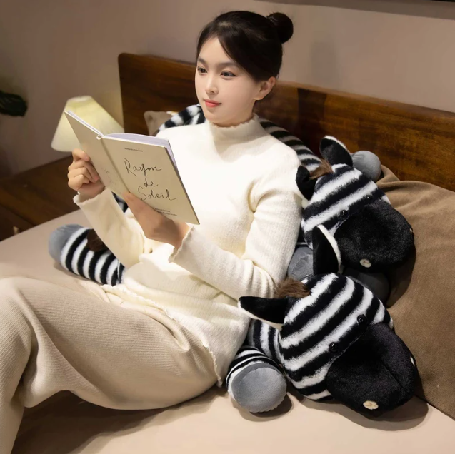 Cute Zebra Plush Pillow Toys 40/60/90/110cm