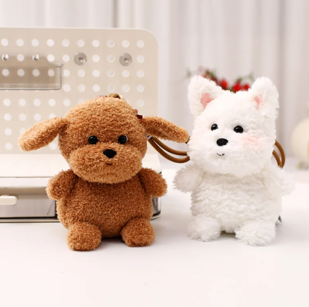 Cute Dog Plush Keychains 15cm - 10 Styles