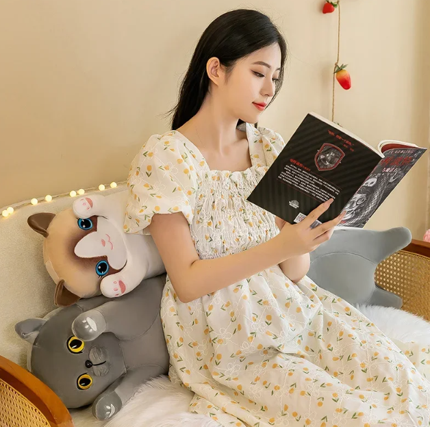 Cat Long Pillow Plush Toys 50/70/90/110cm
