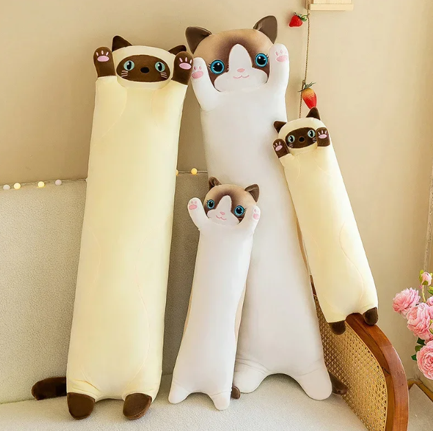 Cat Long Pillow Plush Toys 50/70/90/110cm