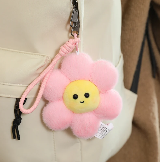 Cute Flower Plush Keychain 12cm - 12 Styles