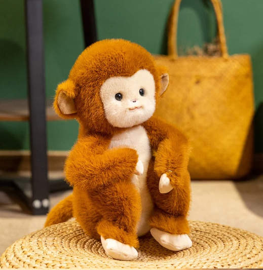 Cute Sitting Monkey Plush Toys 20/30cm