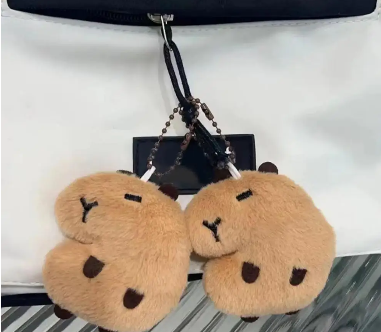 Cute Capybara Plush Slap Band Or Cute Capybara Plush Keychains - 2 Styles