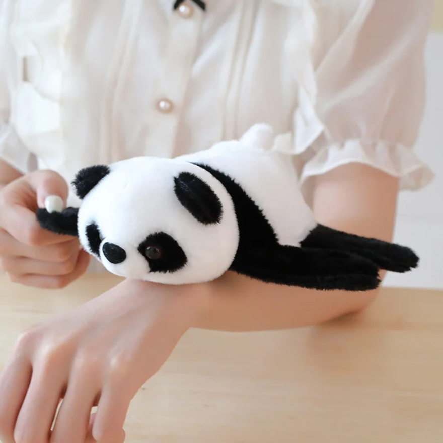 Cute Animal (Red Panda/Fox/Panda/Lion/Monkey/Pig/Dog/Rabbit/Alpaca/Tiger/Monkey/Bear/Cat) Plush Slap Band